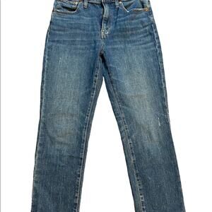 Madewell High Rise Slim Crop Boy jean in a Women's size 27